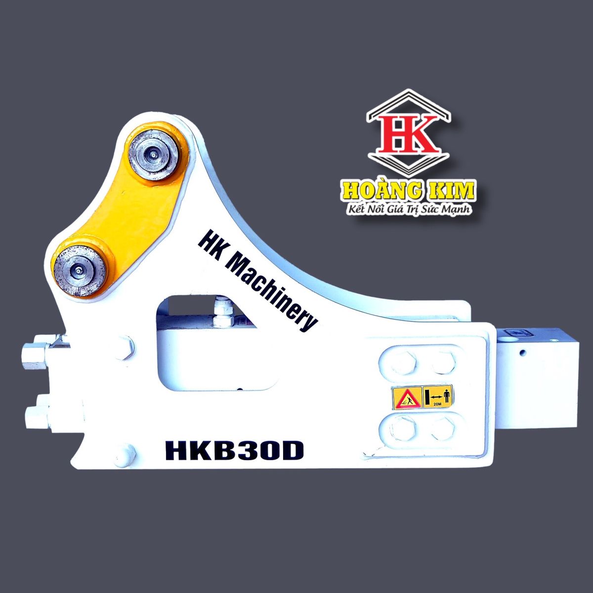 Búa đập thủy lực Hàn Quốc MACHINERY HKB 30D