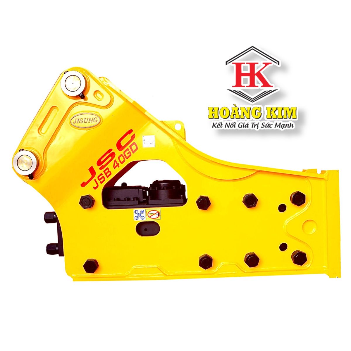 BÚA ĐẬP THỦY LỰC BÚA PHÁ ĐÁ JISUNG JSB40GD
