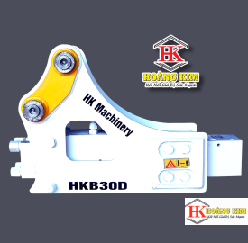 Búa đập thủy lực Hàn Quốc MACHINERY HKB 30D