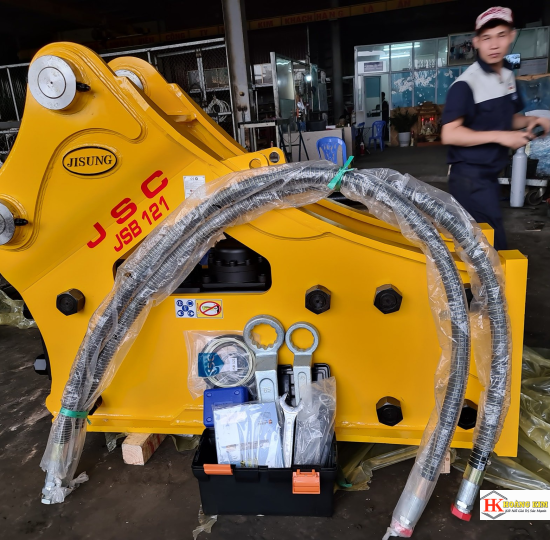 Búa đập thủy lực/ Búa phá đá JISUNG JSC 121D