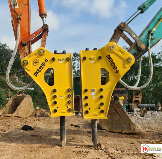 BÚA ĐẬP THỦY LỰC -BÚA PHÁ ĐÁ DKB121D-II