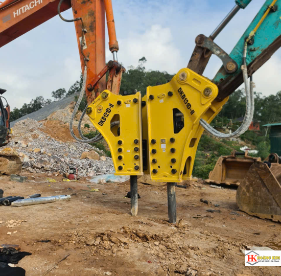 BÚA ĐẬP THỦY LỰC -BÚA PHÁ ĐÁ DKB121D-II