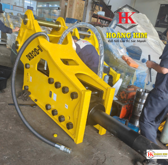 BÚA ĐẬP THỦY LỰC -BÚA PHÁ ĐÁ DKB131D-II
