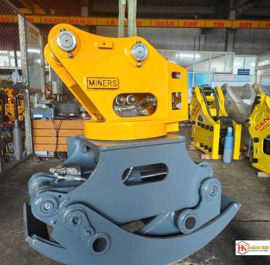 Gắp gỗ lùn xoay 360-2 ty HM gắn xe 55/75/120/200