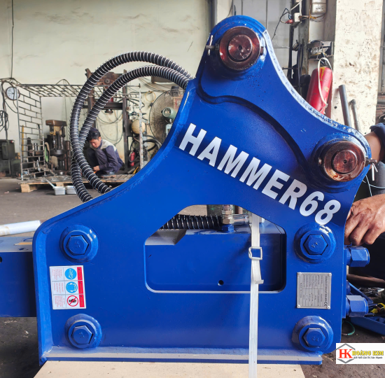Búa Phá Đá Thủy Lực Hammer 68